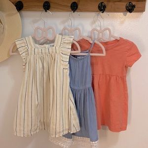 Old Navy Baby Girls 18-24 Months Dress Bundle (3)